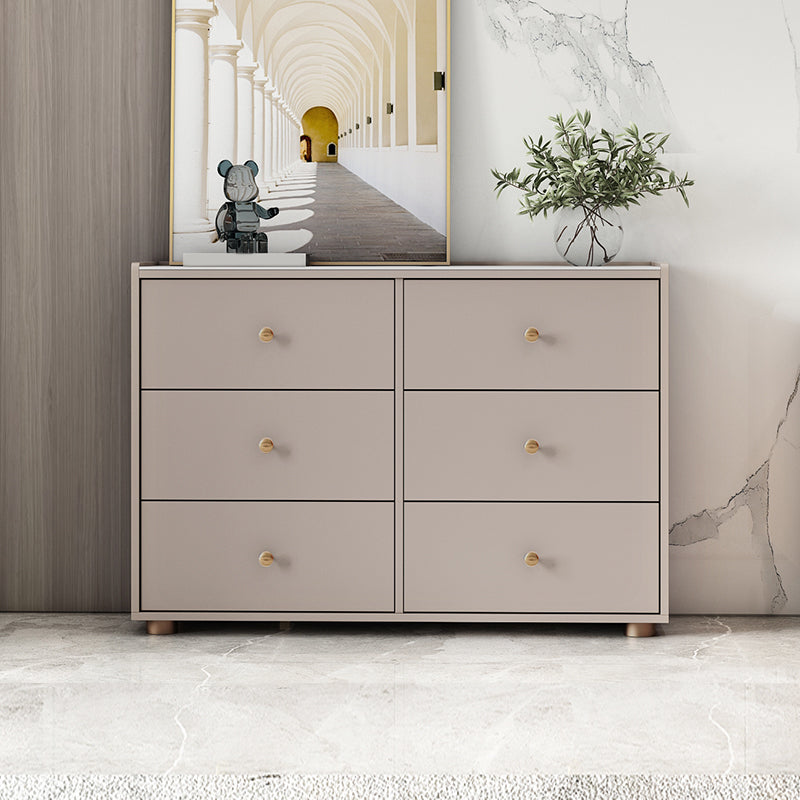 Armoire d'armoire à accent en bois moderne avec tiroir