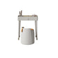Contemporary Makeup Vanity Set Wood Dressing Table with Drawer