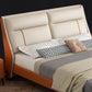Glam Solid Wood Mattress Included with Headboard Panel Rectangular Bed Frame