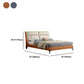 Glam Solid Wood Mattress Included with Headboard Panel Rectangular Bed Frame