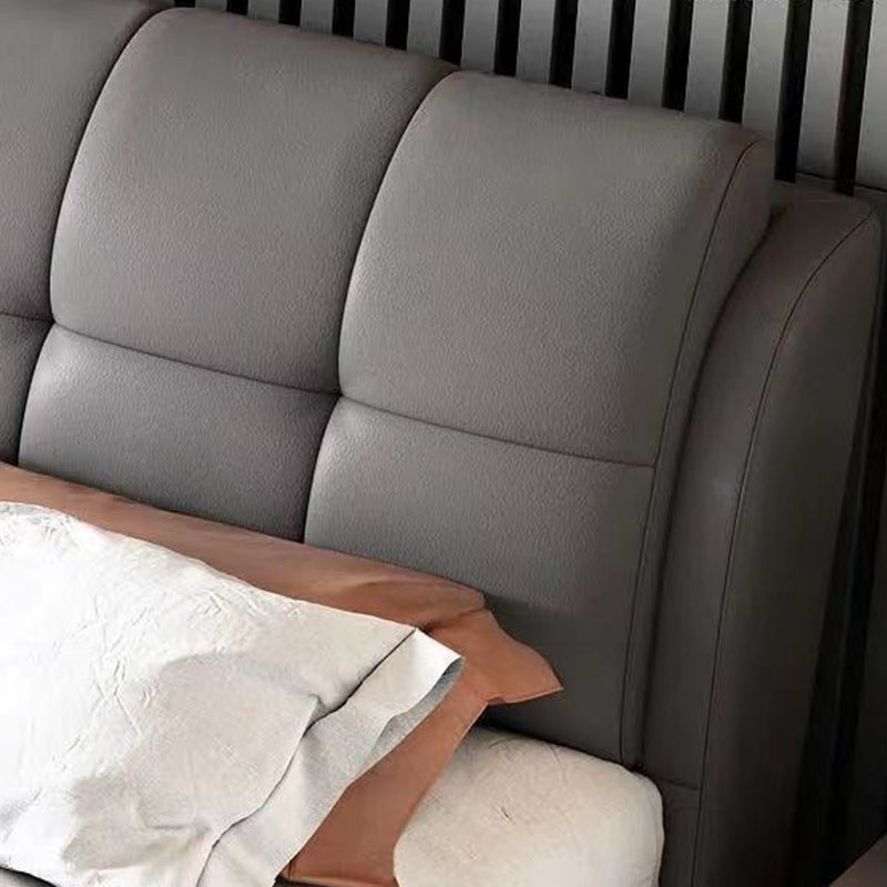 Glam Pine Wood Mattress Included with Headboard Rectangular Bed Frame Clearhalo 'Bedroom Furniture' 'Beds' 'furn' 'furn_beds' 'Furniture' 5962783