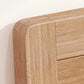 Noyer scandinave avec tête de lit Rectangulaire Panneau standard