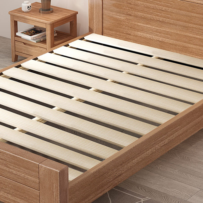 Noyer scandinave avec tête de lit Rectangulaire Panneau standard