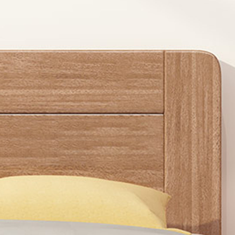 Noyer scandinave avec tête de lit Rectangulaire Panneau standard