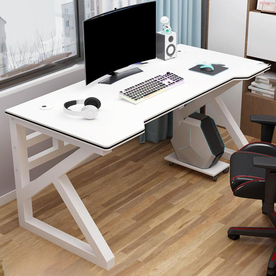 Kabelmanagement Gaming Desk Ergonomische rechteckige Computertisch für Zuhause