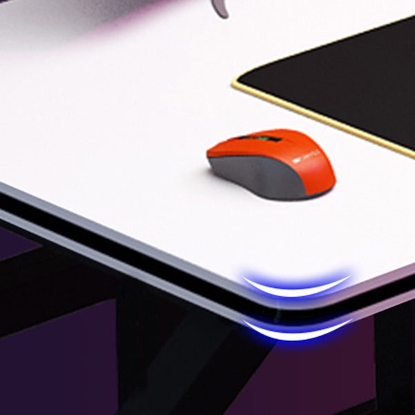 Kabelmanagement Gaming Desk Ergonomische rechteckige Computertisch für Zuhause