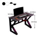 Kabelmanagement Gaming Desk Ergonomische rechteckige Computertisch für Zuhause