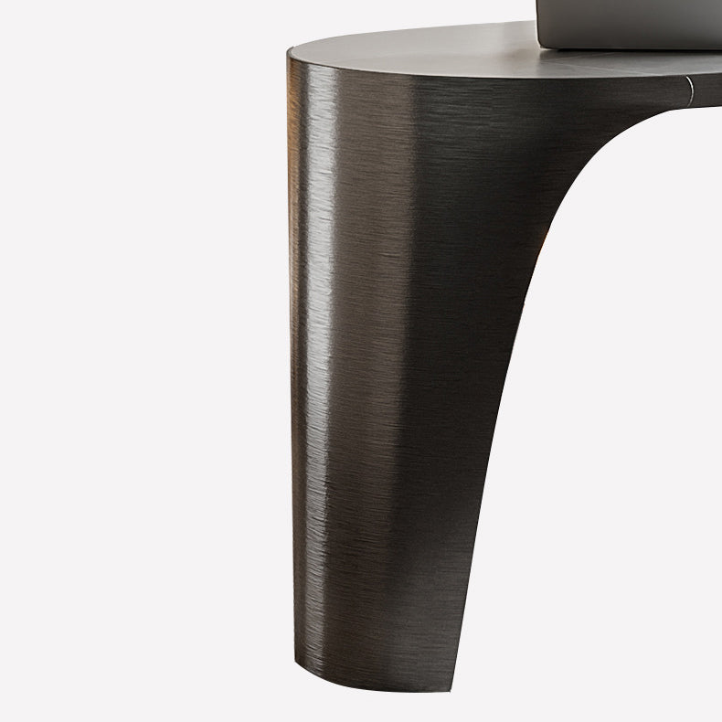 Dessert de pierre de piédestal glamour avec des tiroirs bureau pour le bureau