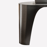 Dessert de pierre de piédestal glamour avec des tiroirs bureau pour le bureau