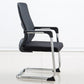 Silla de escritorio tapizada AirGrid, transpirable, negra, contemporánea, de 23" de ancho