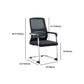 Silla de escritorio tapizada AirGrid, transpirable, negra, contemporánea, de 23" de ancho