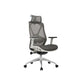 Modern Desk Chair Mesh Management Office Chair High-Back Chair with Wheels Grey 1 Piece Clearhalo 'furn' 'furn_office_chair' 'Furniture' 'Office Chairs' 'Office Furniture' 'office_chair' 5965397