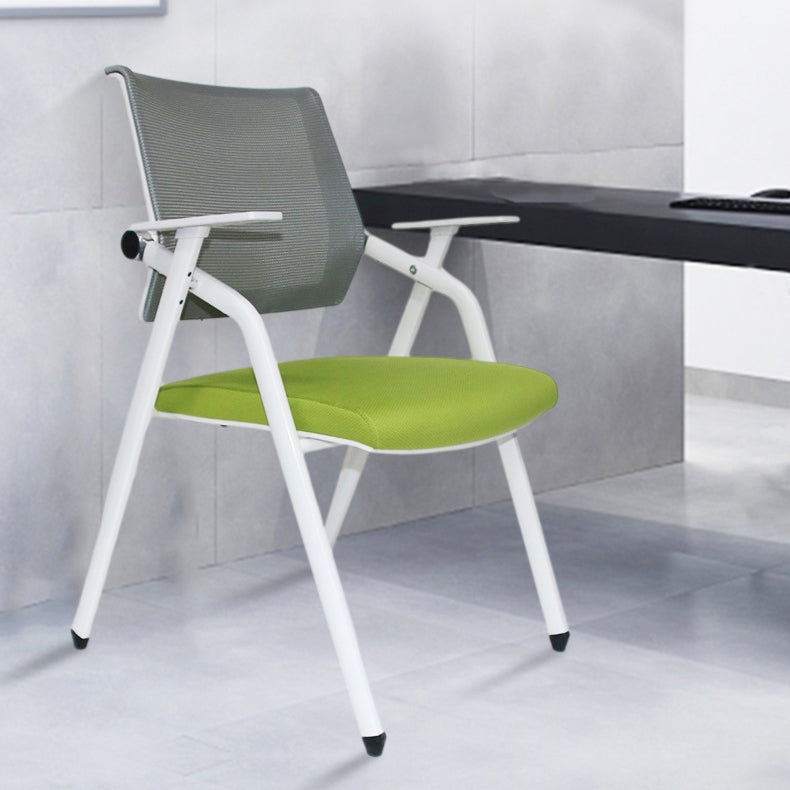 Contemporary Conference Chair with Breathable AirGrid Back Office Chair Without Writing Pad 1 Piece Casters Not Included Clearhalo 'furn' 'furn_office_chair' 'Furniture' 'Office Chairs' 'Office Furniture' 'office_chair' 5965404