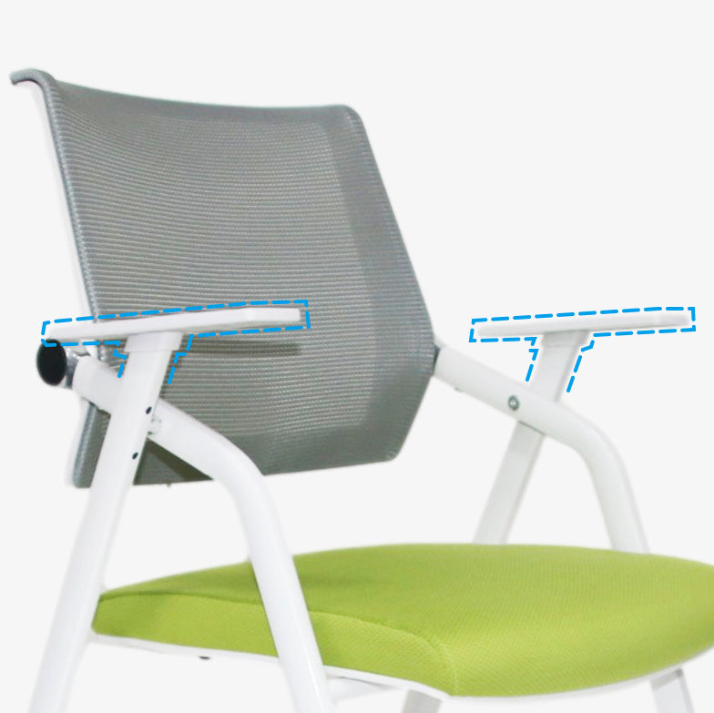 Contemporary Conference Chair with Breathable AirGrid Back Office Chair Clearhalo 'furn' 'furn_office_chair' 'Furniture' 'Office Chairs' 'Office Furniture' 'office_chair' 5965416
