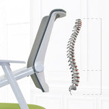 Zeitgenössischer Konferenzstuhl mit atmungsaktivem Airgrid Back Office Chair