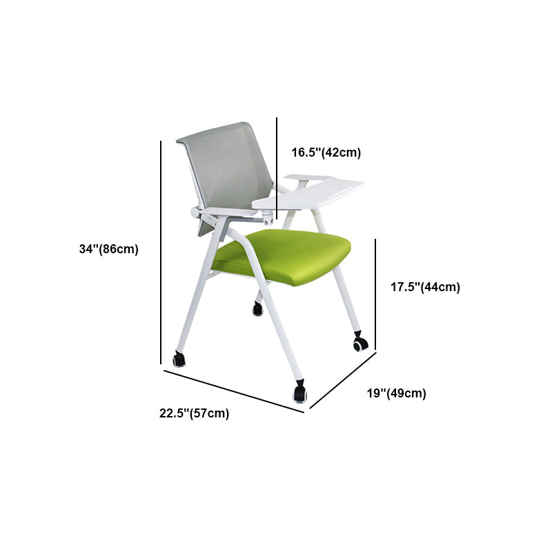 Contemporary Conference Chair with Breathable AirGrid Back Office Chair Clearhalo 'furn' 'furn_office_chair' 'Furniture' 'Office Chairs' 'Office Furniture' 'office_chair' 5965423