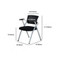 Modern Low Back Office Chair Gray Frame with Breathable AirGrid Conference Chair Clearhalo 'furn' 'furn_office_chair' 'Furniture' 'Office Chairs' 'Office Furniture' 'office_chair' 5965461