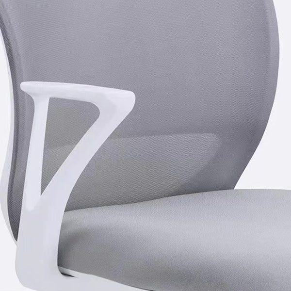 Contemporary Arm Chair Fixed Arms Adjustable Seat Height Swivel Conference Chair Clearhalo 'furn' 'furn_office_chair' 'Furniture' 'Office Chairs' 'Office Furniture' 'office_chair' 5965469