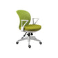 Contemporary Arm Chair Fixed Arms Adjustable Seat Height Swivel Conference Chair Green 1 Piece Clearhalo 'furn' 'furn_office_chair' 'Furniture' 'Office Chairs' 'Office Furniture' 'office_chair' 5965473