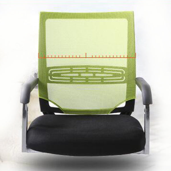 21"W Contemporary Arm Chair Black Breathable AirGrid Upholstered Desk Chair Clearhalo 'furn' 'furn_office_chair' 'Furniture' 'Office Chairs' 'Office Furniture' 'office_chair' 5965511