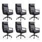 Modern Desk Chair Leather Computer Chair High-Back/Mid-Back Chair Black 6 Piece Set High-Back (Over 22 in.) Clearhalo 'furn' 'furn_office_chair' 'Furniture' 'Office Chairs' 'Office Furniture' 'office_chair' 5965555