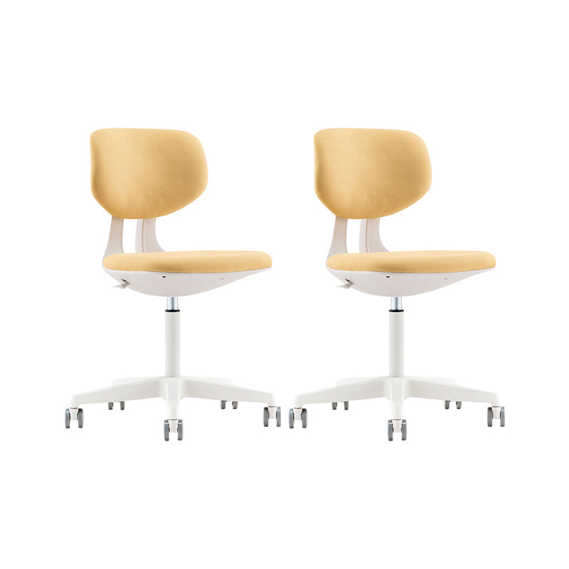 15" brede moderne bureaustoel met schuifbare bureaustoel met lage rugleuning