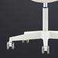 15" brede moderne bureaustoel met schuifbare bureaustoel met lage rugleuning