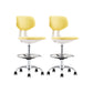 15" brede moderne bureaustoel met schuifbare bureaustoel met lage rugleuning