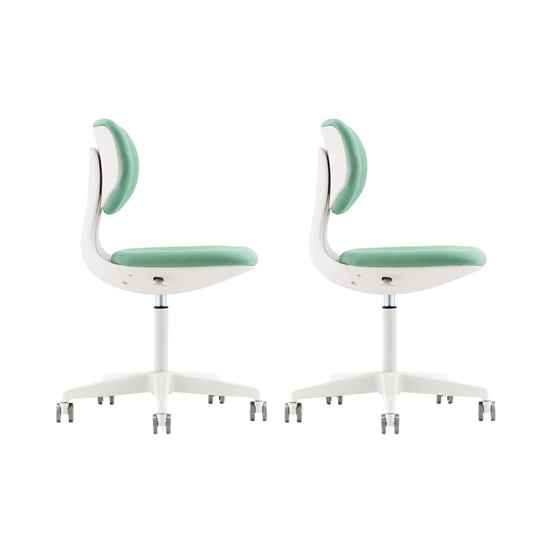 15" brede moderne bureaustoel met schuifbare bureaustoel met lage rugleuning