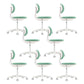 15" brede moderne bureaustoel met schuifbare bureaustoel met lage rugleuning