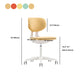 15" brede moderne bureaustoel met schuifbare bureaustoel met lage rugleuning