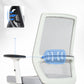 Modern Desk Chair Mesh Computer Chair Mid-Back Chair in Black/Gray/Orange Clearhalo 'furn' 'furn_office_chair' 'Furniture' 'Office Chairs' 'Office Furniture' 'office_chair' 5965606