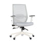 Modern Desk Chair Mesh Computer Chair Mid-Back Chair in Black/Gray/Orange Clearhalo 'furn' 'furn_office_chair' 'Furniture' 'Office Chairs' 'Office Furniture' 'office_chair' 5965612