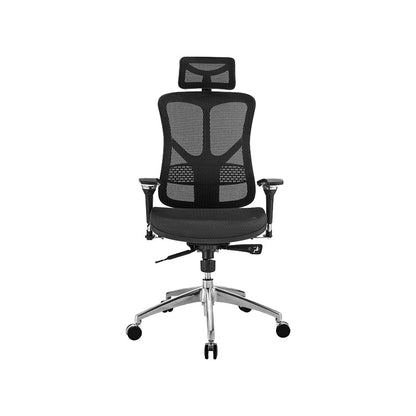 Sedia da scrivania moderna Sedia da computer in rete Sedia con schienale alto in colore nero