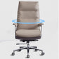 Contemporary Office Chair Adjustable Seat Height Leather Leather Executive Chair Clearhalo 'furn' 'furn_office_chair' 'Furniture' 'Office Chairs' 'Office Furniture' 'office_chair' 5965753