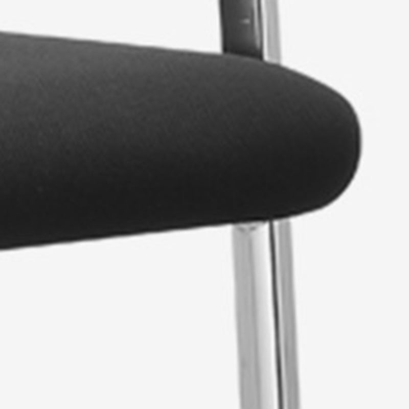 Contemporary Desk Chair No Wheels Mid Back Home Office Chair Clearhalo 'furn' 'furn_office_chair' 'Furniture' 'Office Chairs' 'Office Furniture' 'office_chair' 5965814