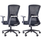 High Back Home Office Chair Height-adjustable Swivel Rolling Task Chair