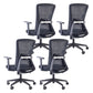 High Back Home Office Chair Height-adjustable Swivel Rolling Task Chair