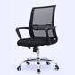Modern Wheels Arm Chair Microfiber Conference Mid-Back Swivel Chair Clearhalo 'furn' 'furn_office_chair' 'Furniture' 'Office Chairs' 'Office Furniture' 'office_chair' 5965843