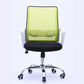Modern Wheels Arm Chair Microfiber Conference Mid-Back Swivel Chair Clearhalo 'furn' 'furn_office_chair' 'Furniture' 'Office Chairs' 'Office Furniture' 'office_chair' 5965849