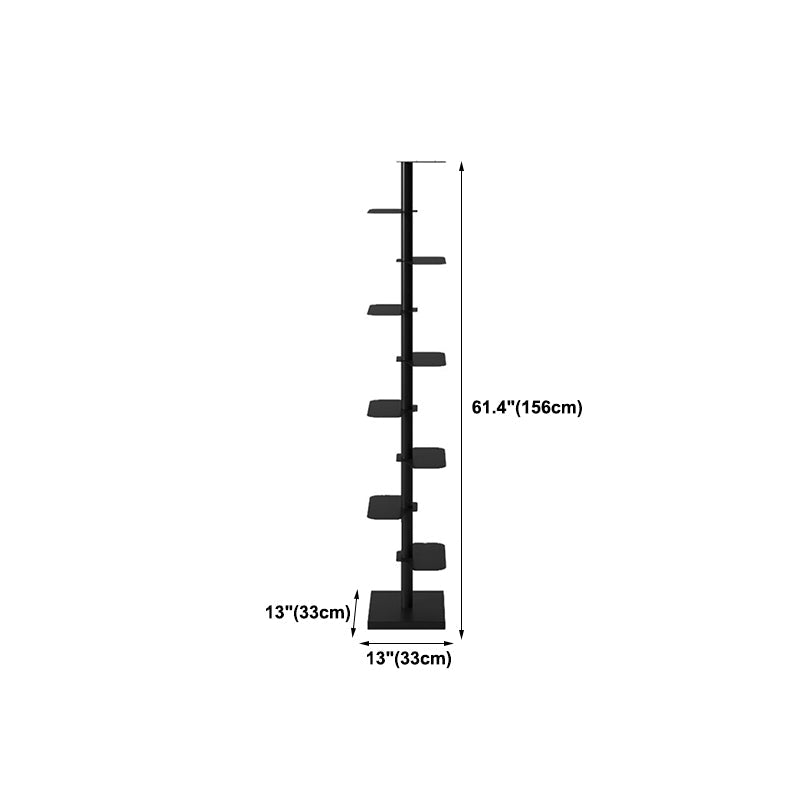 Librería de estilo contemporáneo de estantería de metal para el hogar y la oficina