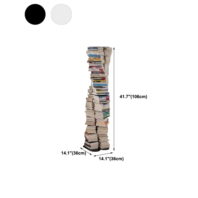 Librería de estilo contemporáneo de estantería de metal para el hogar y la oficina