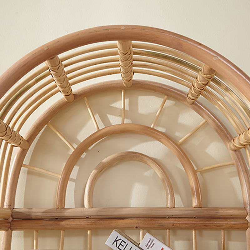 Contemporary Bamboo Bookcase Home Standard Bookshelf in Natural Clearhalo 'Bookcases' 'furn' 'furn_bookcases' 'Furniture' 'Office Furniture' 5965977