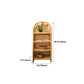 Contemporary Bamboo Home Bookcase Standard Book Shelf with Wooden Legs Clearhalo 'Bookcases' 'furn' 'furn_bookcases' 'Furniture' 'Office Furniture' 5966047