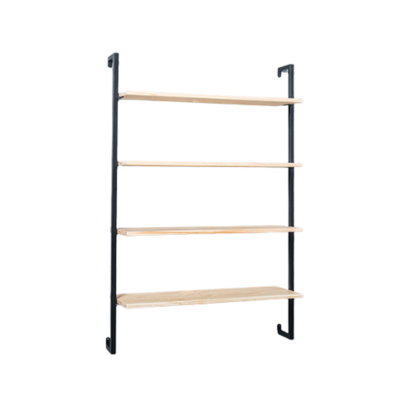 Libreria in metallo galleggiante in metallo galleggiante a muro di lusso leggero