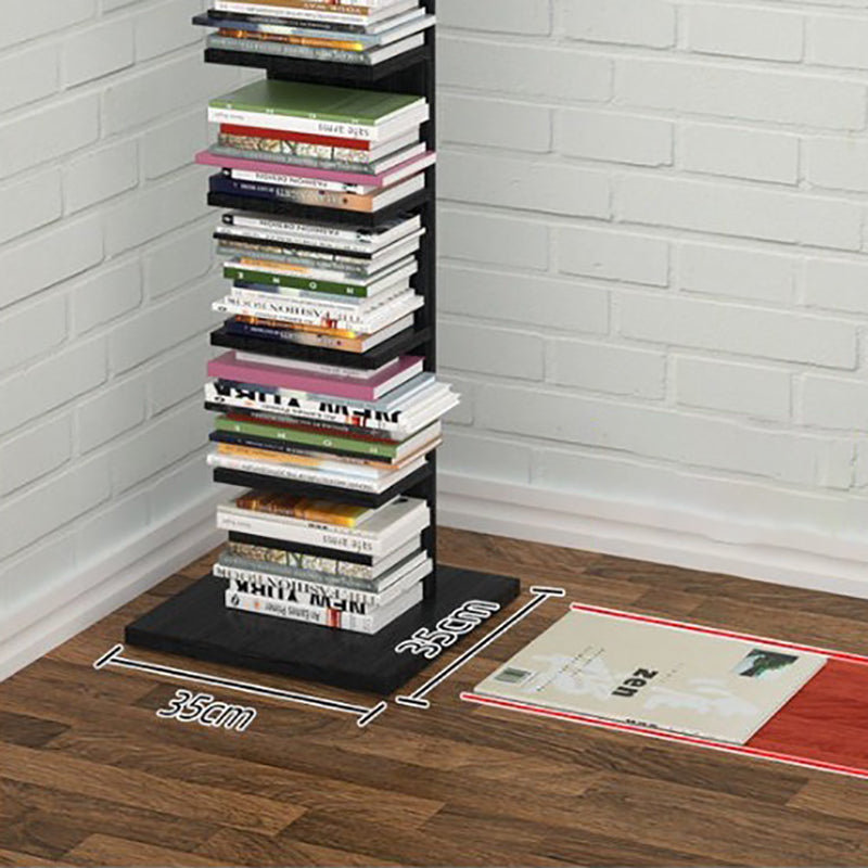 Vertical with Shelves Shelf Bookcase Stackable Engineered Wood Bookcase 13.8" Wide Clearhalo 'Bookcases' 'furn' 'furn_bookcases' 'Furniture' 'Office Furniture' 5966115