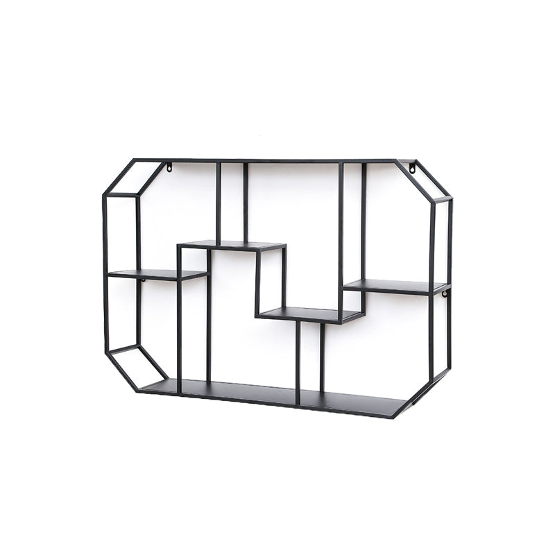 7.1" Wide Shelf Bookcase 5 Levels Metal Book Shelf Wall Mounted Clearhalo 'Bookcases' 'furn' 'furn_bookcases' 'Furniture' 'Office Furniture' 5966130