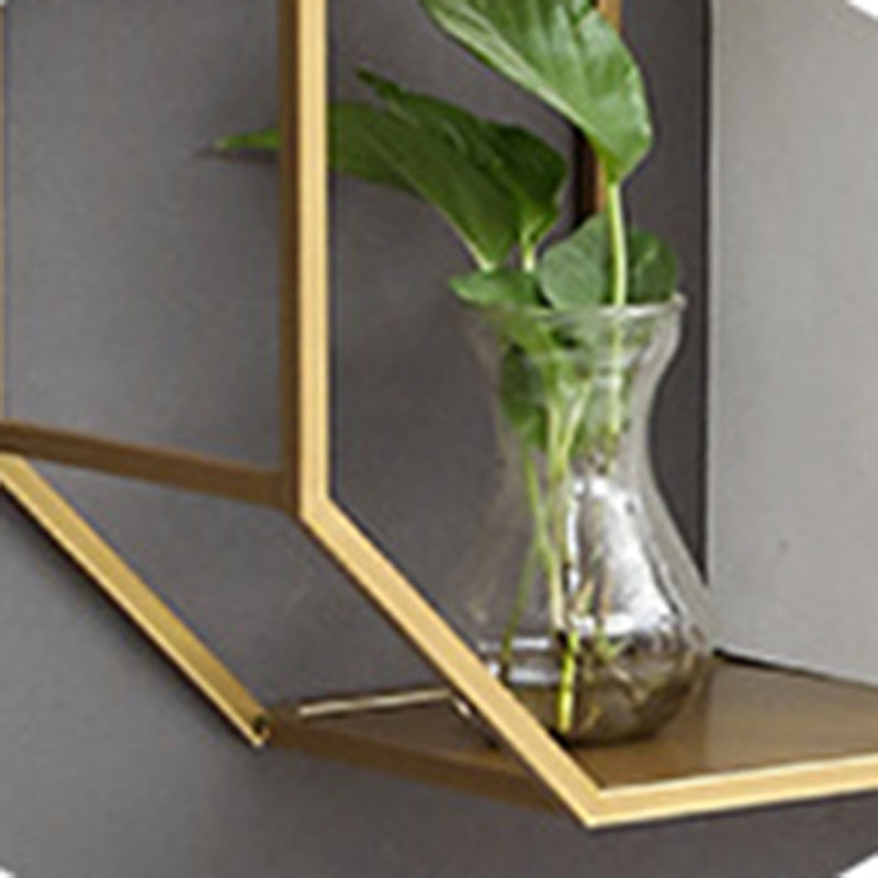 7.1" Wide Shelf Bookcase 5 Levels Metal Book Shelf Wall Mounted Clearhalo 'Bookcases' 'furn' 'furn_bookcases' 'Furniture' 'Office Furniture' 5966133