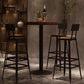 Bar Height Pub Table Wood Industrial Bar Table for Indoor and Outdoor