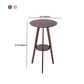 Bar Height Pub Table Wood Industrial Bar Table for Indoor and Outdoor